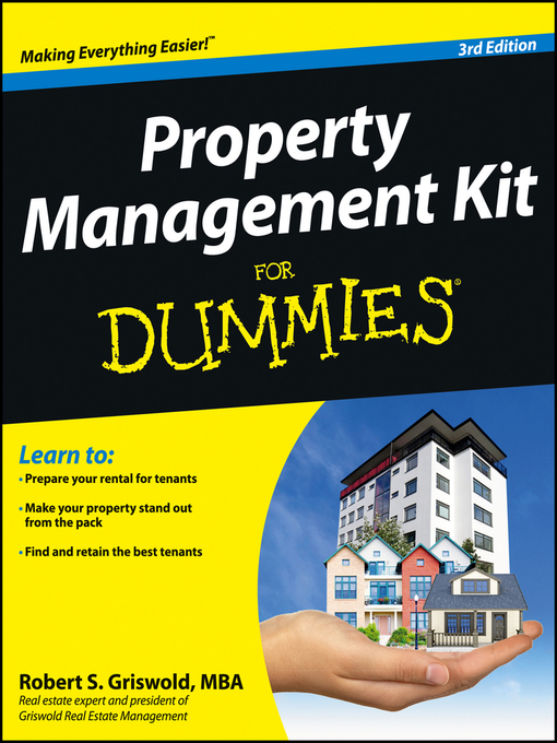 Title details for Property Management Kit For Dummies by Robert S. Griswold - Wait list
